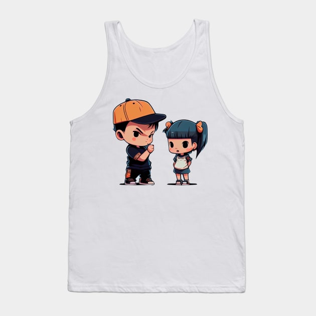 Cute baby, funny baby, boss baby, pirate baby, gangster baby, lovely baby. Tank Top by NCT ART